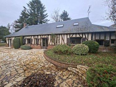 Maison individuelle à vendre à Beaumont-le-Roger dans l'Eure (27170), ref : 03678