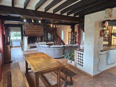 Maison individuelle à vendre à Beaumont-le-Roger dans l'Eure (27170), ref : 03678