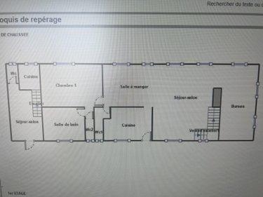 Maison individuelle à vendre à Beaumont-le-Roger dans l'Eure (27170), ref : 03678
