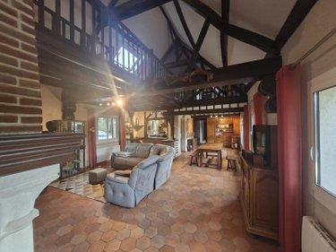 Maison individuelle à vendre à Beaumont-le-Roger dans l'Eure (27170), ref : 03678