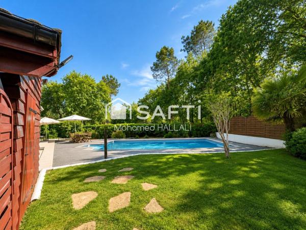 Basco-Landaise 140 m², lisière forêt, portes océan