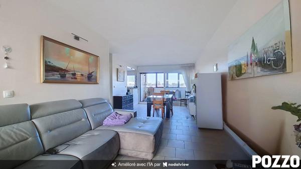 A Vendre Appartement de 4pp 74m² Carrez 85 m² habt à Courseulles Sur Mer (14470) COURSEULLES SUR MER