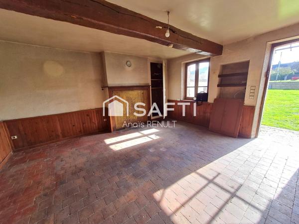 Maison - 3 pièces combles aménageable