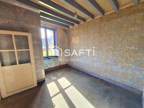 Maison - 3 pièces combles aménageable