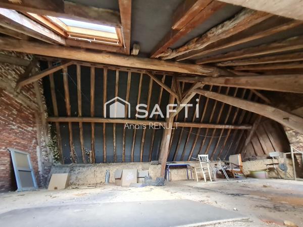 Maison - 3 pièces combles aménageable
