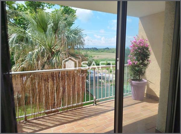 Appartement T2 avec terrasse dans un cadre idyllique