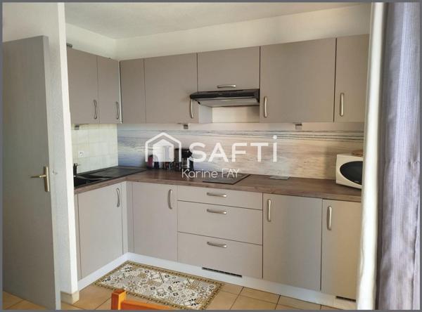 Appartement T2 avec terrasse dans un cadre idyllique