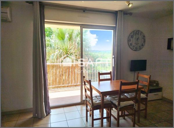 Appartement T2 avec terrasse dans un cadre idyllique