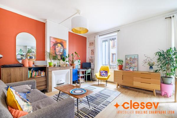 OULLINS CENTRE APPARTEMENT TRAVERSANT AUCUN TRAVAUX ...