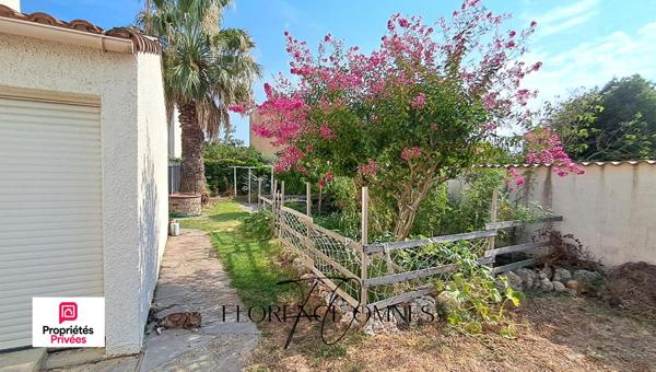 Trèbes - Maison 3 chambres avec  garage, piscine et jardin - 84 m2
