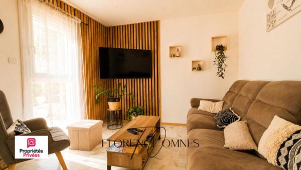 Trèbes - Maison 3 chambres avec  garage, piscine et jardin - 84 m2