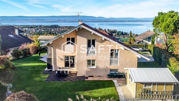 Maison 170m² face au lac