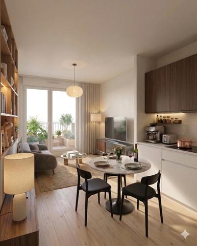 A vendre T2 de 31 m2 à Pantin - Quatre-Chemins