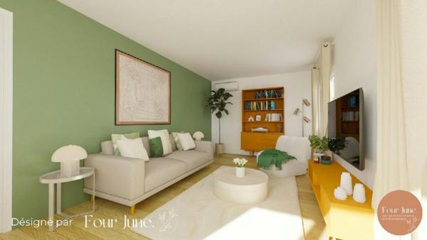 Maison rénovée avec grand jardin sans vis à vis.