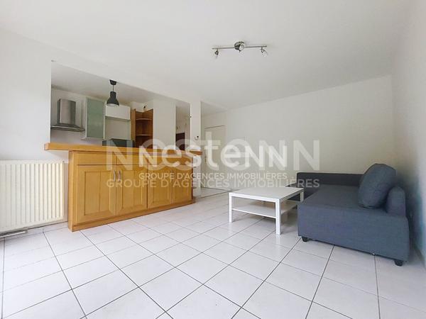 Montigny village : appartement MEUBLE 2 pieces avec jardin et box