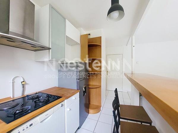 Montigny village : appartement MEUBLE 2 pieces avec jardin et box