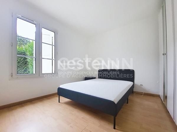 Montigny village : appartement MEUBLE 2 pieces avec jardin et box