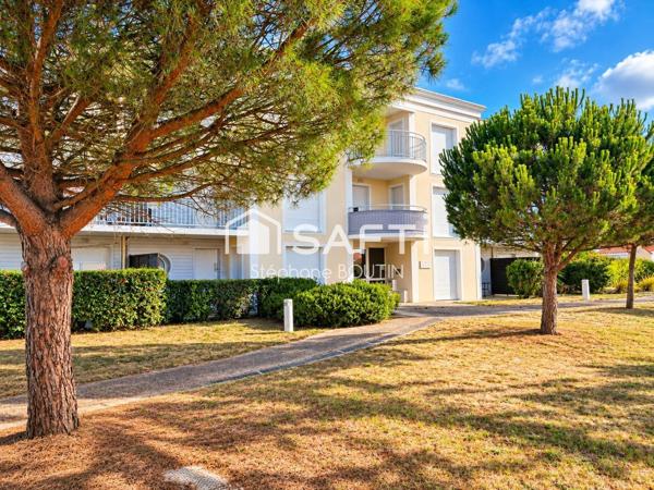À 5 min à pied de la Grande Plage – T2 avec balcon et parking