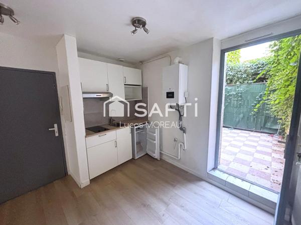 Appartement T2 en RDC avec extérieur