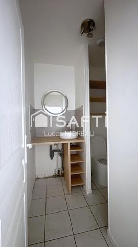 Appartement T2 en RDC avec extérieur
