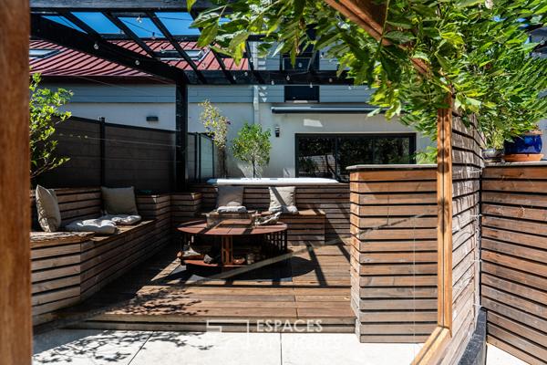 Loft contemporain et son écrin de sérénité aux portes de Pau