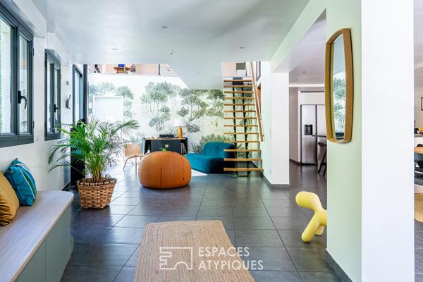 Loft contemporain et son écrin de sérénité aux portes de Pau