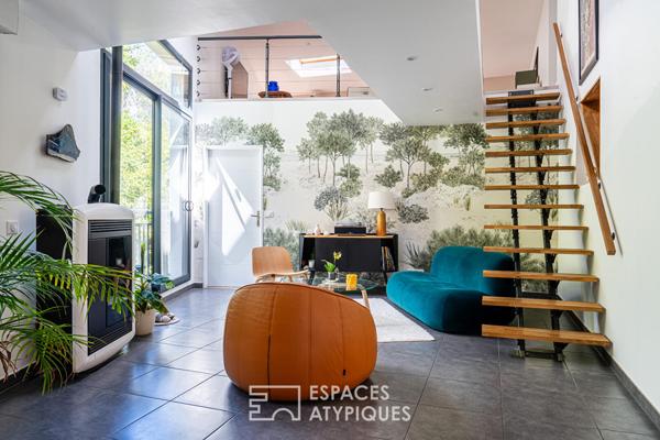 Loft contemporain et son écrin de sérénité aux portes de Pau