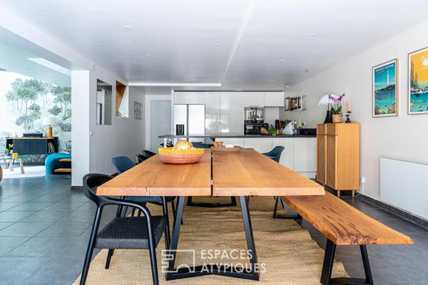 Loft contemporain et son écrin de sérénité aux portes de Pau