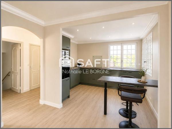 Très bel appartement  avec jardin et garage