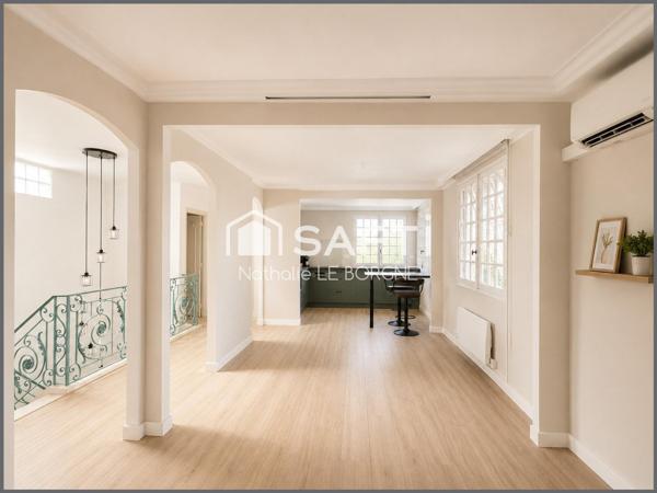 Très bel appartement  avec jardin et garage