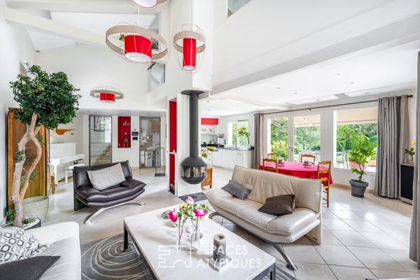 Maison familiale dans un cadre bucolique