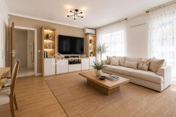 CANNES PRADO - ISOLA BELLA -  APPARTEMENT 4 PIECES 98M² - TERRASSE 37M² - CALME - 10 MIN RUE D'ANTIBES À PIED
(English version below)
En pleine cœur du quartier Prado - Isola Bella, à 3 min de tous les commerces et à seulement 10 min de la rue d'Antibes, Laurent Morin vous propose en exclusivité cet appartement en rdc traversant de 98.15M² entièrement refait à neuf.

Climatisé, au calme et sans vis à vis, il est composé comme suit :
- Un grand séjour de 45m² avec 3 grandes baies vitrées qui ouvrent la terrasse
- Une cuisine entièrement équipée qui donne sur le séjour et la terrasse
- Une grande terrasse de 37m²
- 2 grandes chambres (11 et 18m²) dont une avec accès direct à la terrasse
-  Possibilité de faire une 3eme chambre également à la place de la cuisine
- Un dressing avec fenêtre de 8.5m² qui peut aussi servir de bureau ou de petite chambre.
- 2 salles de douche
- Nombreux rangement
- Une Cave
- Une place de parking idéalement situé à 10 mètres de l'appartement 

Vous apprécierez son emplacement stratégique à 3 min à pied de tous les commerces, 10 min de la rue d'Antibes et moins de 15 min de la Croisette - Palais des festivals.
Exposition : SUD
Charges annuelles : 3000€ (chauffage inclus)
Taxe foncière : 1352€
Contactez moi 7j/7 et 24h/24 pour plus d'information et organiser une visite.

Les 5 premières photos ont été retouchées afin de modifier la décoration et faciliter la projection. 
L'appartement est en excellent état et a été renové récemment.
----------------------------------------------
CANNES PRADO – ISOLA BELLA – 4-ROOM APARTMENT 98 SQM – 37 SQM TERRACE – QUIET SETTING – 10 MIN WALK TO RUE D’ANTIBES

Located in the heart of the sought-after Prado–Isola Bella district, just a 3-minute walk from all amenities and only 10 minutes from Rue d’Antibes, Laurent Morin is pleased to present this exclusive, fully renovated 98.15 sqm ground-floor dual-aspect apartment.

Air-conditioned, peaceful, and enjoying complete privacy with no overlooking neighbors, the property comprises:
- A spacious 45 sqm living room with three large floor-to-ceiling windows opening onto the terrace
- A fully fitted and equipped open-plan kitchen connected to the living area and terrace
- A large 37 sqm terrace
- Two spacious bedrooms (11 sqm and 18 sqm), one of which has direct access to the terrace
- Possibility to create a third bedroom in place of the current kitchen
- An 8.5 sqm walk-in dressing room with a window, which could also be used as a home office or small bedroom
- Two shower rooms
- Ample built-in storage
- A cellar/storage unit
- A private parking space ideally located just 10 meters from the apartment
You will appreciate its prime location, only a 3-minute walk from local shops and services, 10 minutes from Rue d’Antibes, and less than 15 minutes from La Croisette and the Palais des Festivals.
Exposure: South-facing
Annual service charges: €3,000 (including heating)
Property tax: €1,352
For further information or to arrange a viewing, please contact me 24/7.