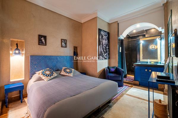 À vendre riad dans le quartier de la Bahia à  Marrakech