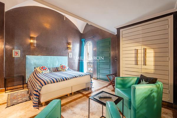 À vendre riad dans le quartier de la Bahia à  Marrakech