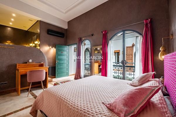 À vendre riad dans le quartier de la Bahia à  Marrakech