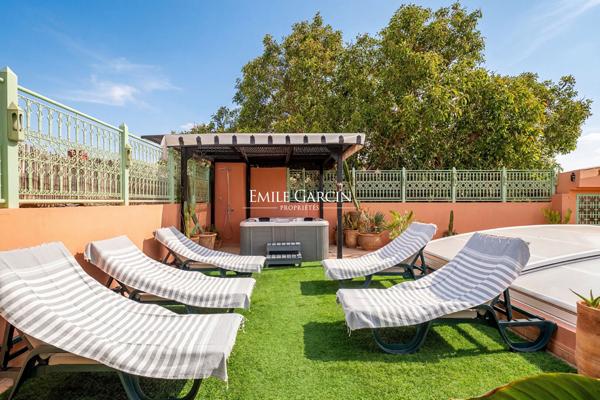À vendre riad dans le quartier de la Bahia à  Marrakech