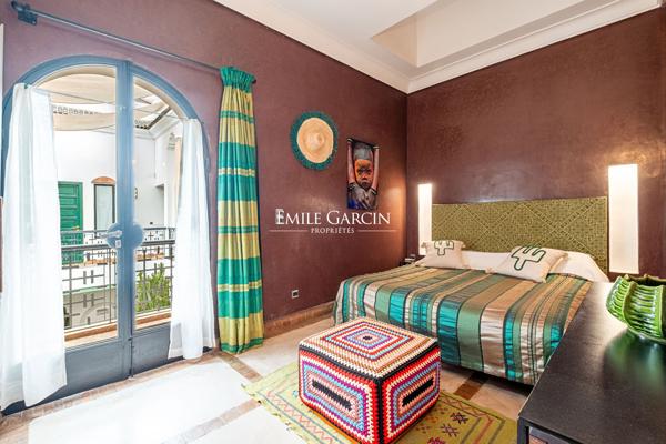 À vendre riad dans le quartier de la Bahia à  Marrakech