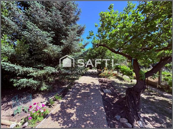 Maison 170m2 en Centre-ville, jardin 900m2, garage, sans vis à vis
