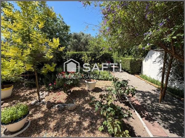 Maison 170m2 en Centre-ville, jardin 900m2, garage, sans vis à vis