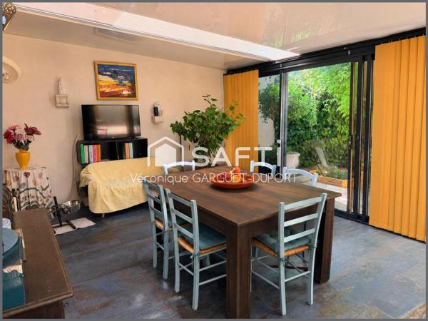 Maison 170m2 en Centre-ville, jardin 900m2, garage, sans vis à vis