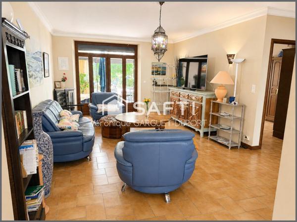 Maison 170m2 en Centre-ville, jardin 900m2, garage, sans vis à vis
