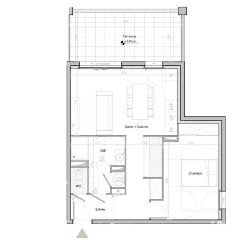 Appartement à vendre 2 pièces 50 m² Font-Romeu-Odeillo-Via