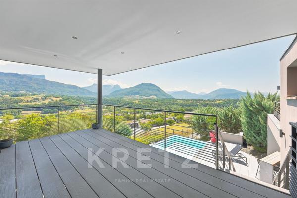 Annecy- Argonay- Villa vue panoramique sur les montagnes et le lac