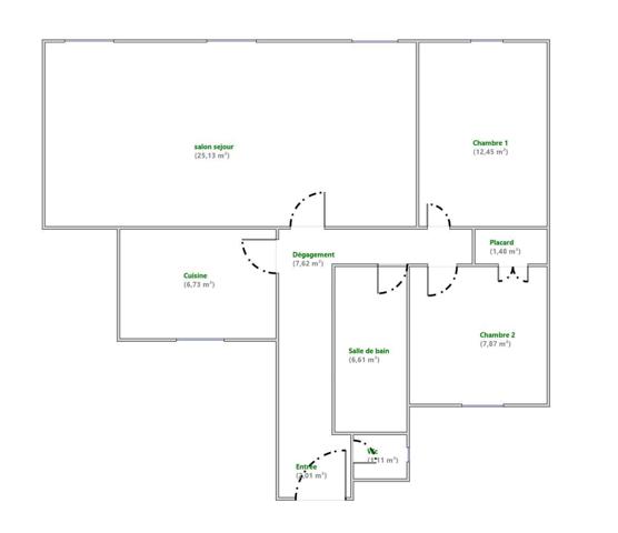 Appartement à vendre 3 pièces 71 m² Toulon