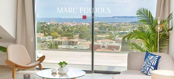 BORMES LES MIMOSAS – appartement rooftop 3 pièces vue mer