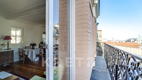 Bel appartement traversant