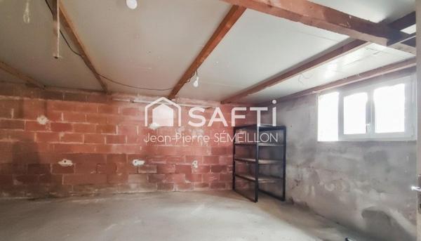 Maison 100m²  3 chambres double garage + jardinet