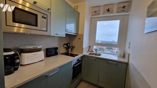 Appartement 70 m² dernier étage vue mer