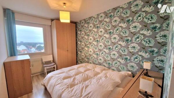 Appartement 70 m² dernier étage vue mer