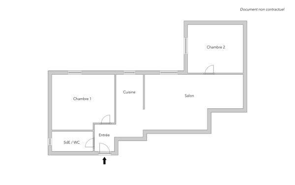 Appartement Paris 3 e - THORIGNY